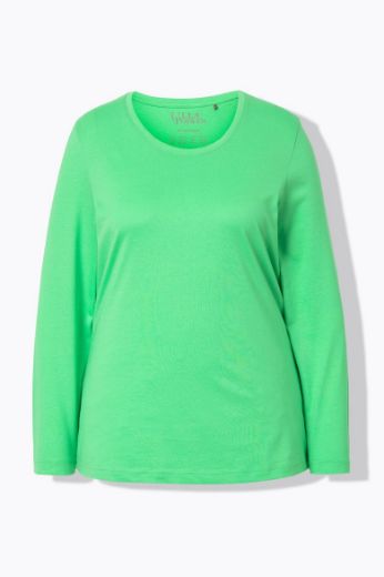 Plus size veliki brojevi Majica dugi rukavi okrugli izrez za punije