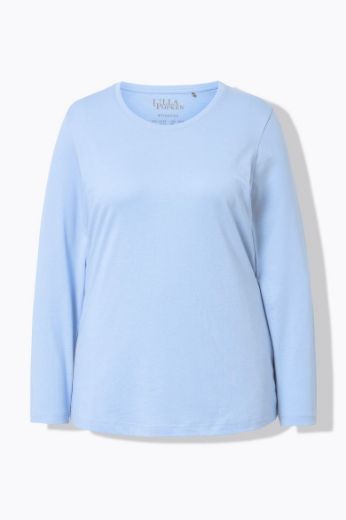 Plus size veliki brojevi Majica dugi rukavi okrugli izrez za punije