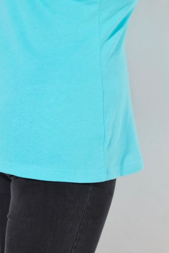 Plus size veliki brojevi Majica dugi rukavi okrugli izrez za punije