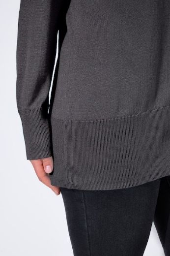 Plus size veliki brojevi Kardigan klasični V ovratnik za punije