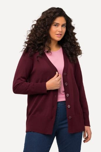 Plus size veliki brojevi Kardigan klasični V ovratnik za punije