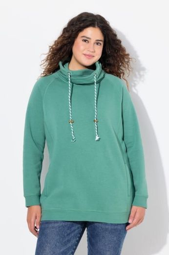 Plus size veliki brojevi Majica sportska s rol kragnom za punije