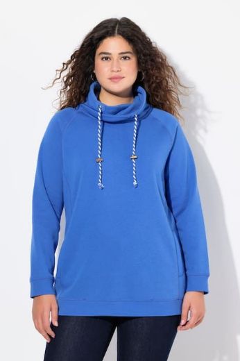 Plus size veliki brojevi Majica sportska s rol kragnom za punije