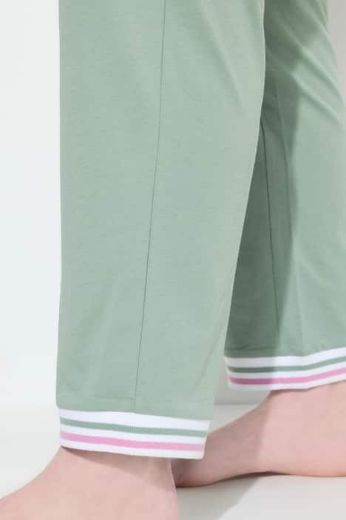 Plus size veliki brojevi Pidžama 3/4 rukava i dugih nogavica za punije