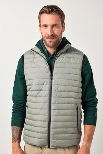 Plus size veliki brojevi Prsluk prošiveni s povišenim ovratnikom za punije