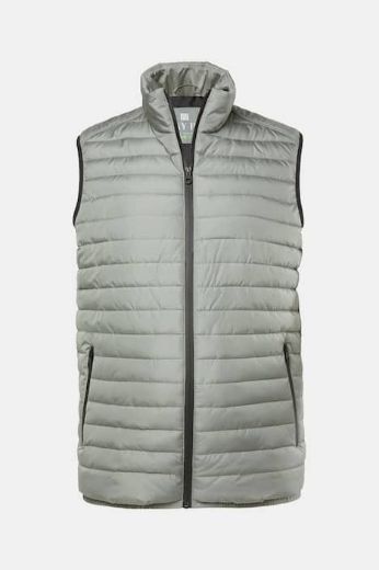 Plus size veliki brojevi Prsluk prošiveni s povišenim ovratnikom za punije