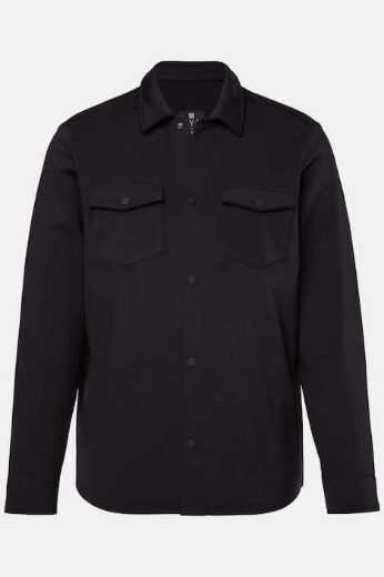 Plus size veliki brojevi Majica dugih rukava na kopčanje za punije