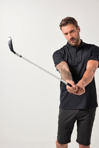 Plus size veliki brojevi Majica Polo kratkih rukava za punije