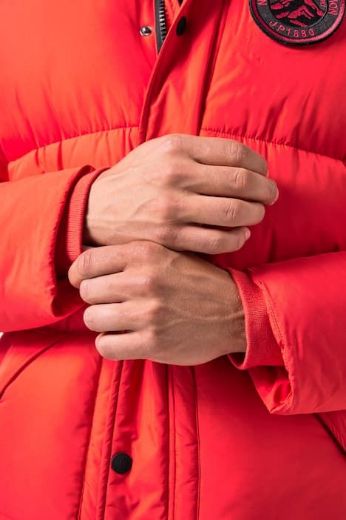 Plus size veliki brojevi Jakna prošivena s kapuljačom za punije