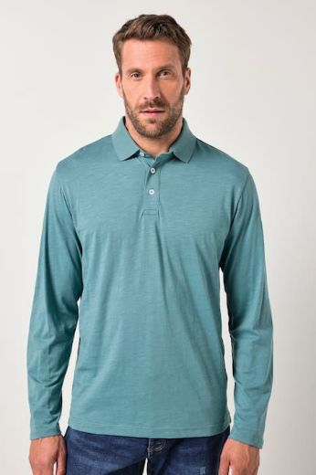 Plus size veliki brojevi Majica Polo dugih rukava za punije