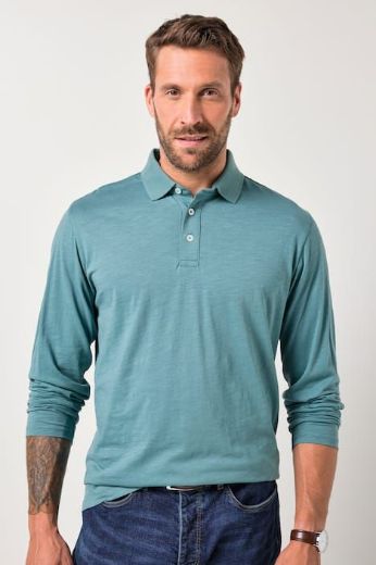 Plus size veliki brojevi Majica Polo dugih rukava za punije