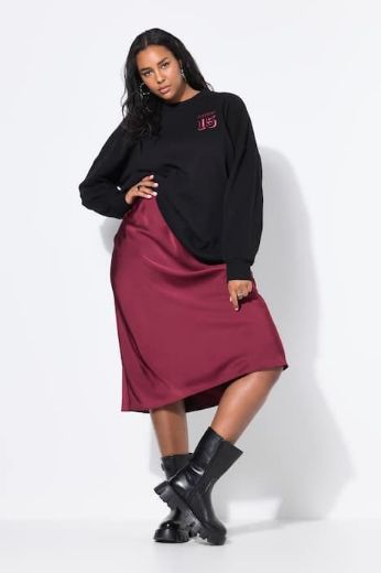Plus size veliki brojevi Suknja midi A kroja za punije