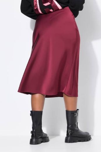 Plus size veliki brojevi Suknja midi A kroja za punije