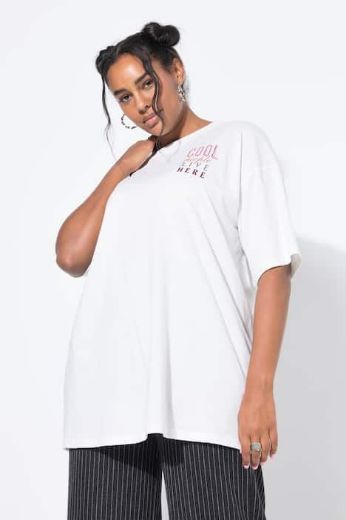 Plus size veliki brojevi Majica kratkih rukava šireg kroja za punije