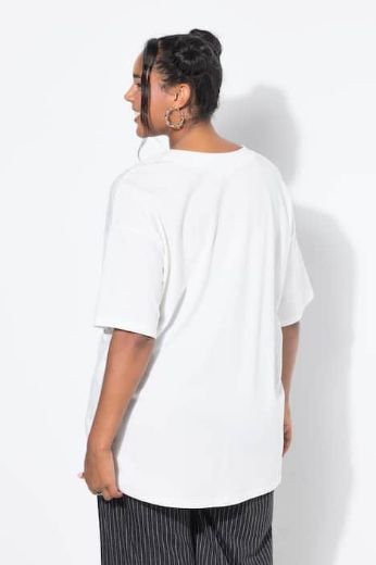 Plus size veliki brojevi Majica kratkih rukava šireg kroja za punije