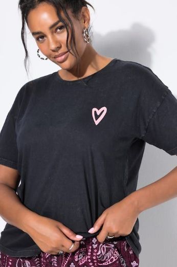 Plus size veliki brojevi Majica kratkih rukava šireg kroja za punije