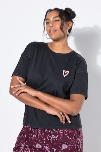 Plus size veliki brojevi Majica kratkih rukava šireg kroja za punije