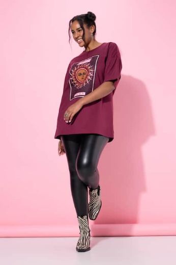 Plus size veliki brojevi Majica kratkih rukava šireg kroja za punije