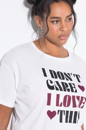 Plus size veliki brojevi Majica kratkih rukava šireg kroja za punije