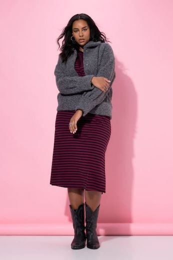 Plus size veliki brojevi Jakna lagana od vune za punije
