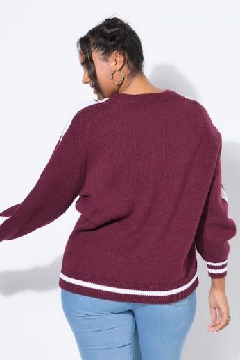 Plus size veliki brojevi Pulover dugih rukava za punije