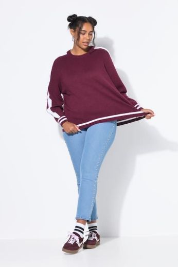 Plus size veliki brojevi Pulover dugih rukava za punije