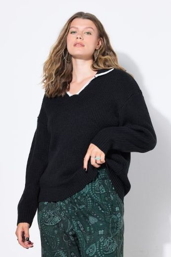 Plus size veliki brojevi Pulover dugih rukava za punije