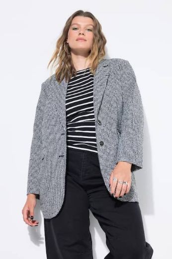 Plus size veliki brojevi Sako šireg kroja za punije