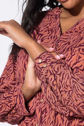 Plus size veliki brojevi Bluza dugih rukava za punije