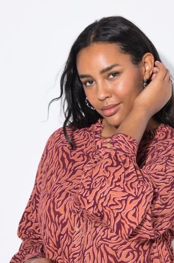 Plus size veliki brojevi Bluza dugih rukava za punije