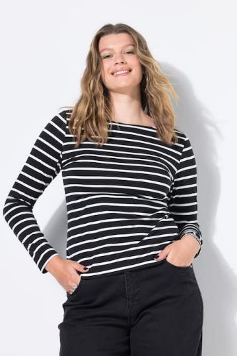 Plus size veliki brojevi Majica dugih rukava užeg kroja za punije