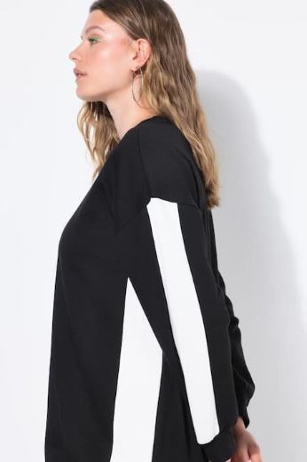Plus size veliki brojevi Majica dugih rukava šireg kroja za punije