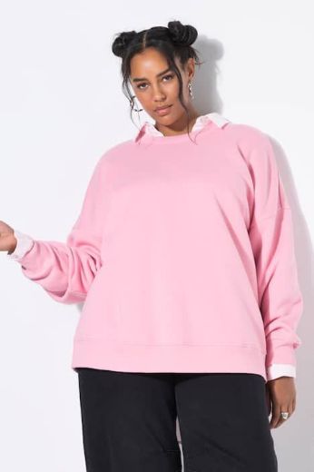 Plus size veliki brojevi Majica dugih rukava šireg kroja za punije