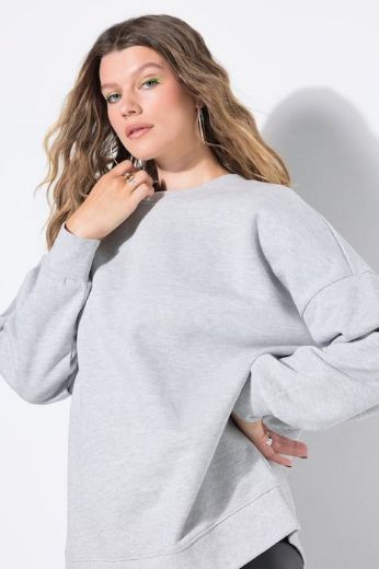 Plus size veliki brojevi Majica dugih rukava šireg kroja za punije