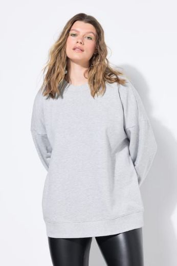 Plus size veliki brojevi Majica dugih rukava šireg kroja za punije