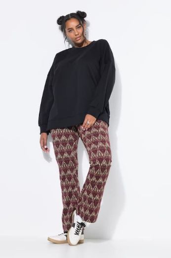 Plus size veliki brojevi Majica dugih rukava šireg kroja za punije