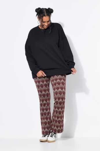 Plus size veliki brojevi Majica dugih rukava šireg kroja za punije