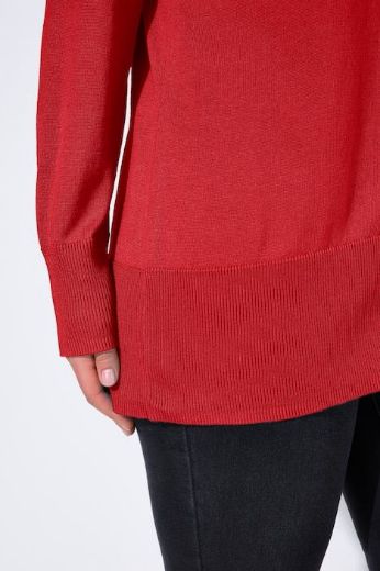 Plus size veliki brojevi Kardigan klasični V ovratnik za punije