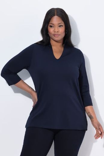 Plus size veliki brojevi Majica 3/4 rukavi za punije