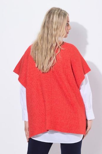 Plus size veliki brojevi Kardigan spuštenih kratkih rukava za punije