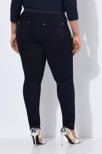 Plus size veliki brojevi Traperice uskih nogavica za punije