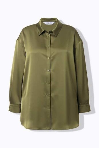 Plus size veliki brojevi Košulja dugih rukava šireg kroja za punije