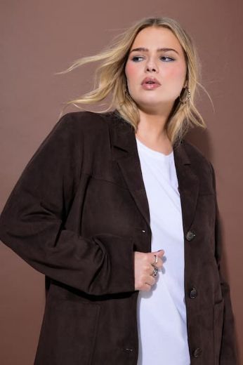 Plus size veliki brojevi Sako šireg A kroja za punije