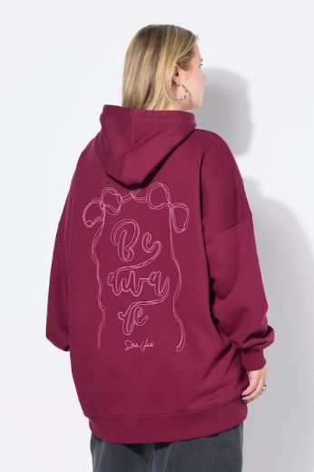 Plus size veliki brojevi Majica dugih rukava s kapuljačom šireg kroja za punije