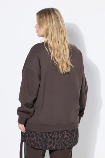 Plus size veliki brojevi Majica dugih rukava šireg kroja za punije