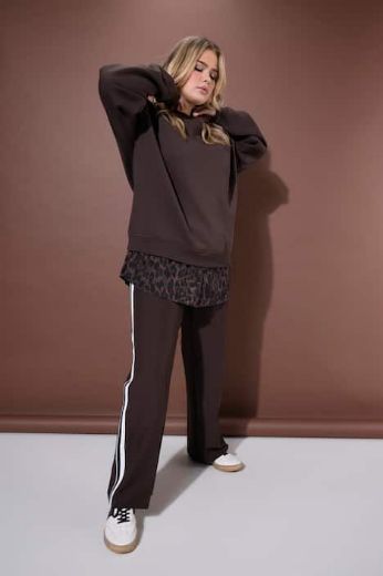 Plus size veliki brojevi Majica dugih rukava šireg kroja za punije