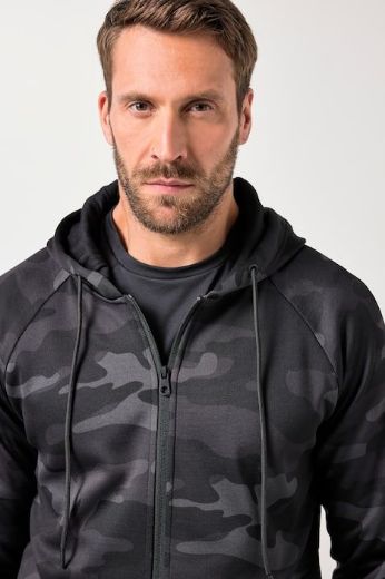 Plus size veliki brojevi Majica dugih rukava s patentim zatvaračem i kapuljačom za punije