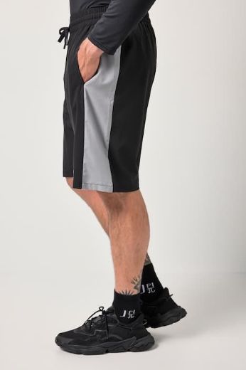 Plus size veliki brojevi Bermude s elastičnim strukom na vezanje za punije