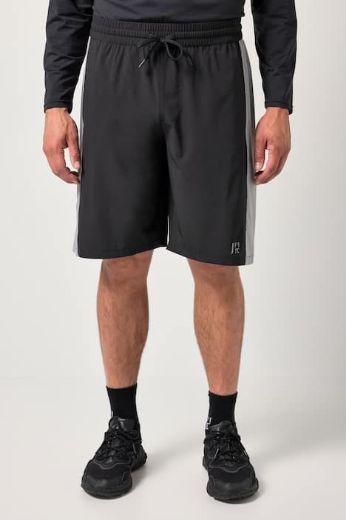 Plus size veliki brojevi Bermude s elastičnim strukom na vezanje za punije