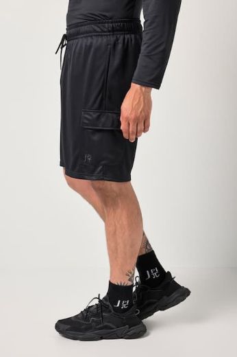 Plus size veliki brojevi Bermude s elastičnim strukom na vezanje za punije